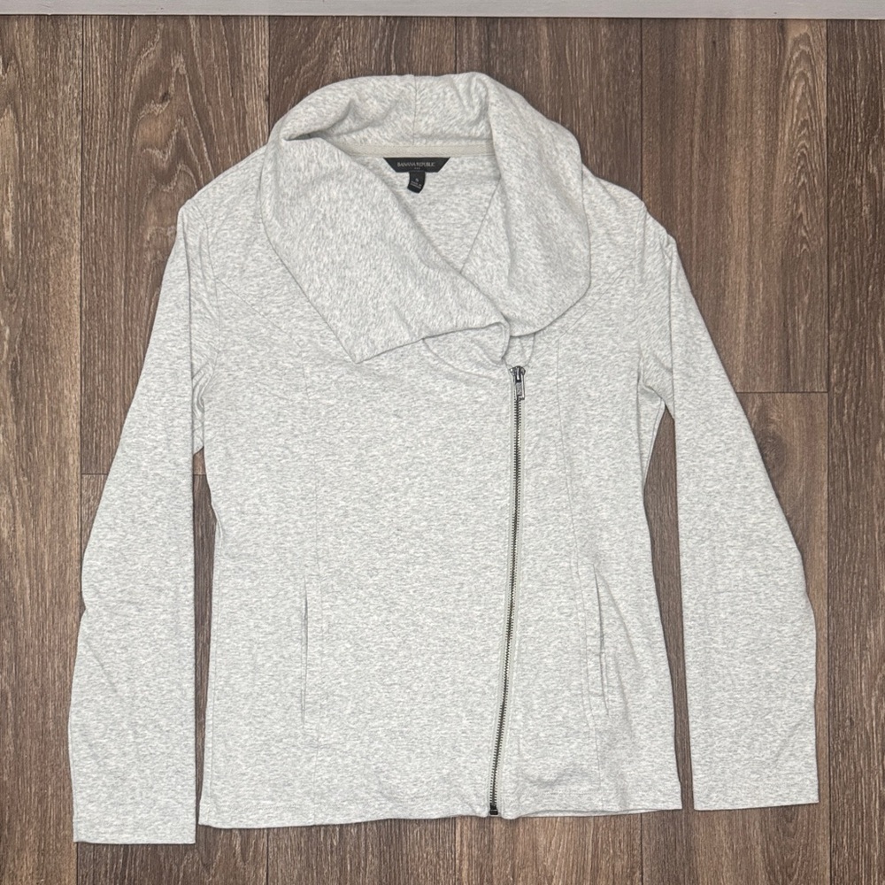 Banana Republic Light Gray Knit Fabric Women’s Size Small - Picture 12 of 12